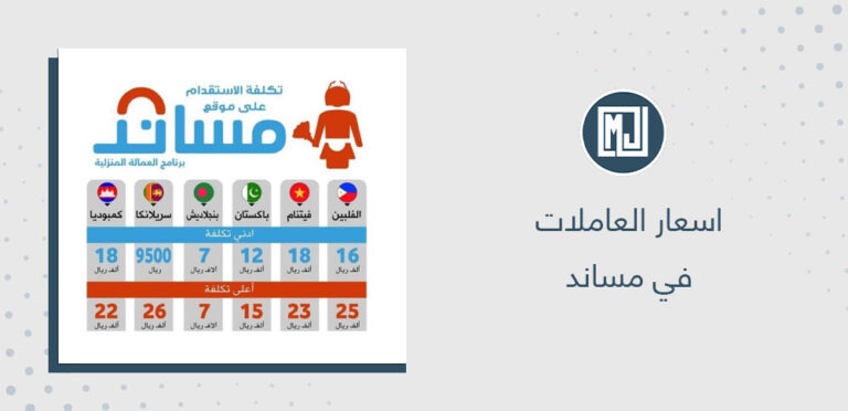 اسعار العاملات في مساند
